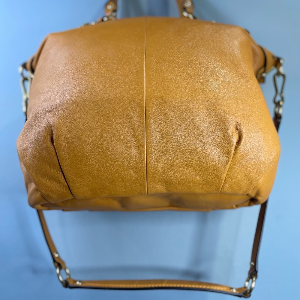 Coach Madison Leather Lindsey Satchel in
Saffron 18641 - Picture 14 of 14